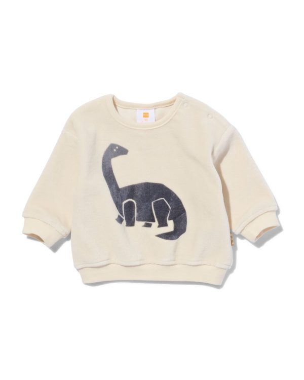 babytrui badstof dino ecru